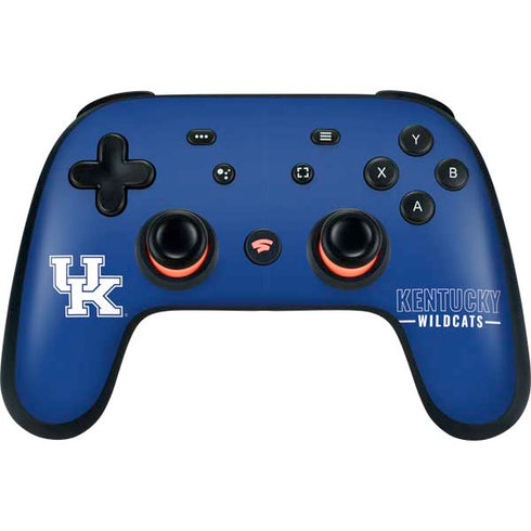 University of Kentucky Wildcats Google Stadia Controller Skin