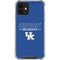 University of Kentucky Wildcats iPhone 12 Clear Case