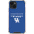University of Kentucky Wildcats iPhone 13 Clear Case