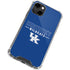 University of Kentucky Wildcats iPhone 13 Clear Case