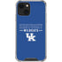 University of Kentucky Wildcats iPhone 13 Mini Clear Case