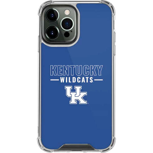 University of Kentucky Wildcats iPhone 13 Pro Max Clear Case