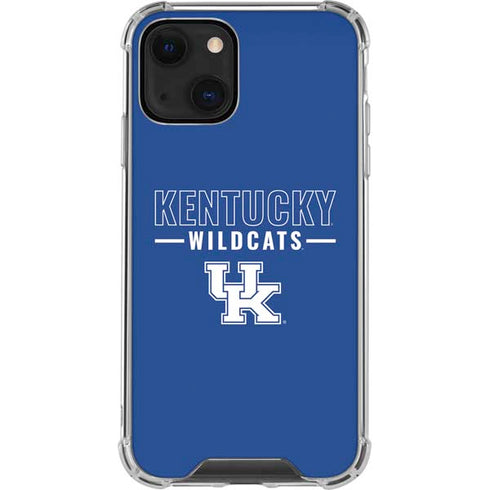 University of Kentucky Wildcats iPhone 14 Plus Clear Case