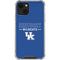 University of Kentucky Wildcats iPhone 14 Plus Clear Case