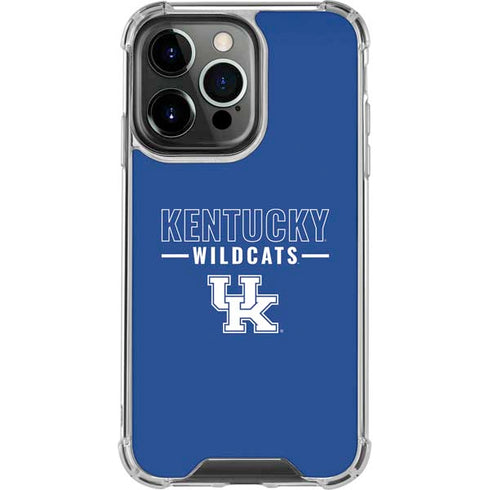 University of Kentucky Wildcats iPhone 14 Pro Clear Case