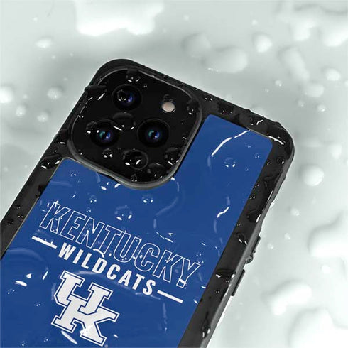 University of Kentucky Wildcats iPhone 14 Pro Max Waterproof Case