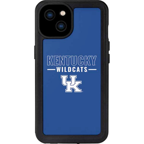 University of Kentucky Wildcats iPhone 15 Plus Waterproof Case
