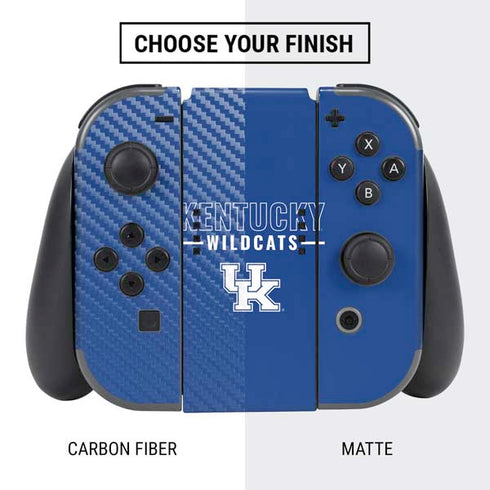 University of Kentucky Wildcats Nintendo Switch Bundle Skin