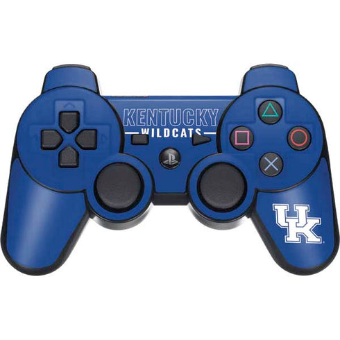 University of Kentucky Wildcats PS3 Dual Shock wireless controller Skin