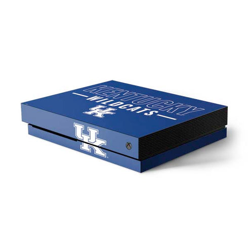 University of Kentucky Wildcats Xbox One X Console Skin