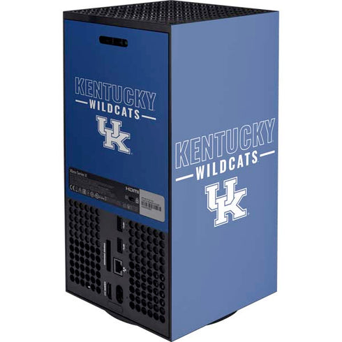 University of Kentucky Wildcats Xbox Series X Console Skin