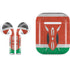 Kenya Flag Distressed Apple AirPods 2 Skin