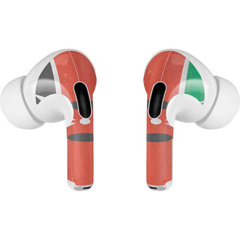 Kenya Flag Distressed Apple AirPods Pro Skin