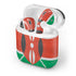 Kenya Flag Distressed Apple AirPods Skin