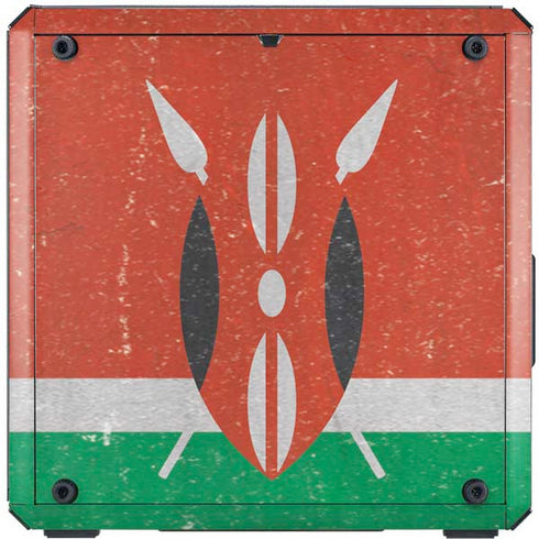 Kenya Flag Distressed Cooler Master MasterBox Q300L Mini Tower Skin