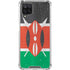 Kenya Flag Distressed Galaxy A12 Clear Case
