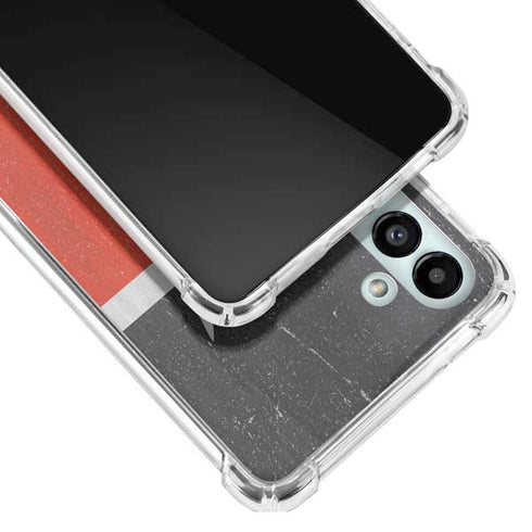 Kenya Flag Distressed Galaxy A13 5G Clear Case
