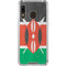 Kenya Flag Distressed Galaxy A30 Clear Case