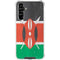 Kenya Flag Distressed Galaxy A54 5G Clear Case