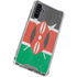 Kenya Flag Distressed Galaxy A54 5G Clear Case