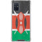 Kenya Flag Distressed Galaxy A71 5G Clear Case