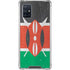 Kenya Flag Distressed Galaxy A71 5G Clear Case