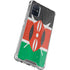 Kenya Flag Distressed Galaxy A71 5G Clear Case