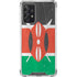 Kenya Flag Distressed Galaxy A72 5G Clear Case
