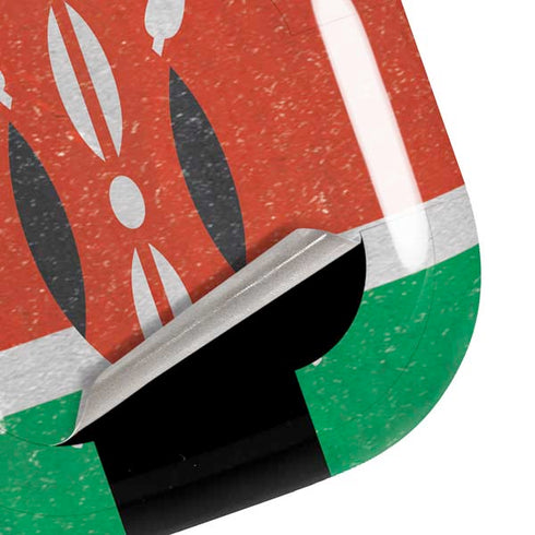 Kenya Flag Distressed Galaxy Buds Live Skin
