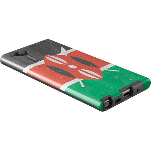 Kenya Flag Distressed Galaxy Note 10 Pro Case