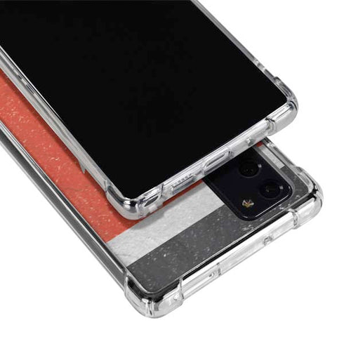 Kenya Flag Distressed Galaxy Note20 5G Clear Case