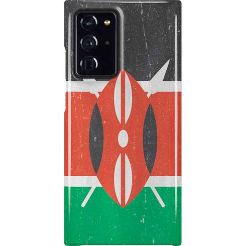 Kenya Flag Distressed Galaxy Note20 Ultra 5G Lite Case