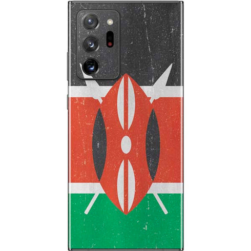 Kenya Flag Distressed Galaxy Note20 Ultra 5G Skin