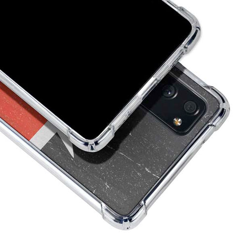 Kenya Flag Distressed Galaxy S20 FE Clear Case