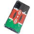 Kenya Flag Distressed Galaxy S20 FE Clear Case