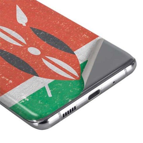 Kenya Flag Distressed Galaxy S20 Ultra 5G Skin