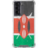 Kenya Flag Distressed Galaxy S21 5G Clear Case