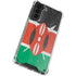 Kenya Flag Distressed Galaxy S21 5G Clear Case