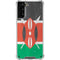 Kenya Flag Distressed Galaxy S21 Plus 5G Clear Case