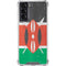 Kenya Flag Distressed Galaxy S22 Clear Case