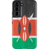 Kenya Flag Distressed Galaxy S22 Pro Case