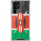 Kenya Flag Distressed Galaxy S22 Ultra Clear Case