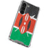 Kenya Flag Distressed Galaxy S23 Clear Case