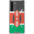 Kenya Flag Distressed Galaxy S23 Plus Clear Case