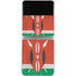 Kenya Flag Distressed Galaxy Z Flip3 5G Skin