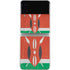 Kenya Flag Distressed Galaxy Z Flip4 5G Skin