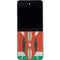 Kenya Flag Distressed Galaxy Z Flip5 5G Skin
