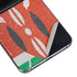 Kenya Flag Distressed Galaxy Z Flip5 5G Skin