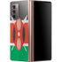 Kenya Flag Distressed Galaxy Z Fold2 5G Skin