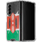 Kenya Flag Distressed Galaxy Z Fold4 5G Clear Case